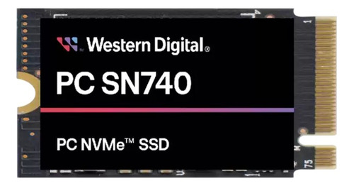 Disco Solido Ssd Western Digital 256gb Sn740 M.2 2242 Oem Ct