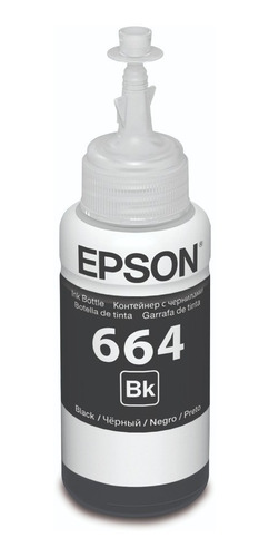 Tintas Epson T664120 Negro L355 L365 L380 L565 L395 Original