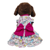 Roupa Pet - Vestido Sorvete Laço