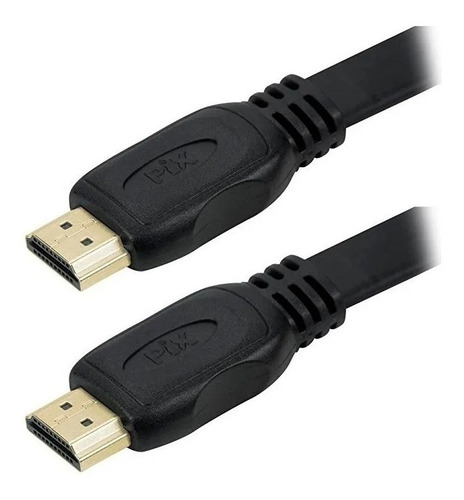 Cabo Hdmi 2.0 Flat Ultrahd 4k 60hz Arc 3d Hdr 18gbps 1 Metro