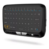 Teclado Sem Fio H18 Touchpad De Controle Remoto Completo De