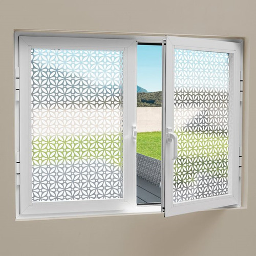 Tapiz Adherible Decora Ventanas Vidrio Recortable Vinil Eleg