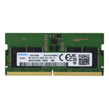 Memoria Ram Samsung 8gb 1rx16 Pc5-5600b Ddr5 Sodim Laptop