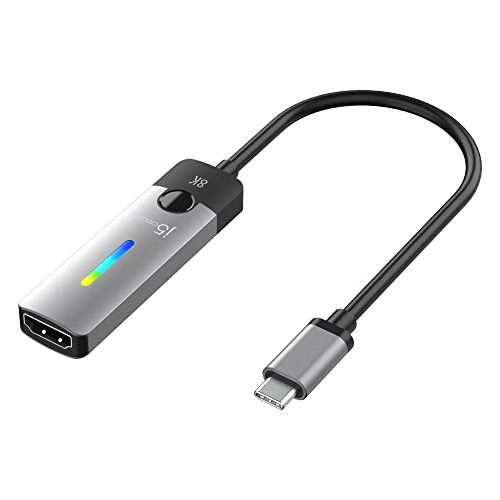 Adaptador Usb Tipo C A Hdmi J5create (8k @60hz, 4k @120hz) C