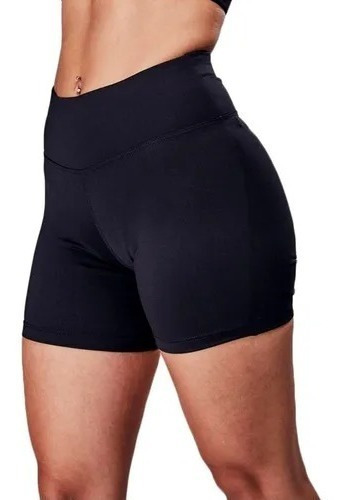 Pack X2 Calza Corta Short Faja Mujer Deportiva Gris Y Negro