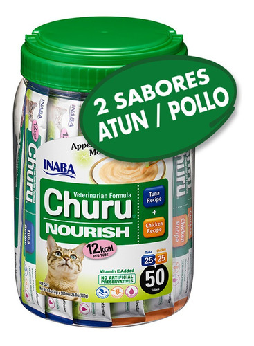 Churu Snack Gatos X 50 Unidades