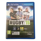 Jogo Rugby 15 Para Ps Vita - Mídia Física Lacrado
