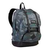 Mochila Notebook 15,6 Samsonite Xtrem Straps Escolar 30 Lts Color Verde Oscuro