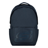 Backpack Skechers Unisex Skch7681nvy Color Azul Diseño De La Tela Liso
