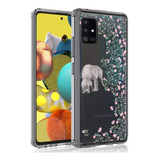 Funda Para Samsung Galaxy A51 (diseno De Elefante)