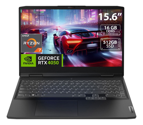 Laptop Lenovo Ideapad Gaming 3 Rtx 4050 Ryzen 7 16gb 512gb