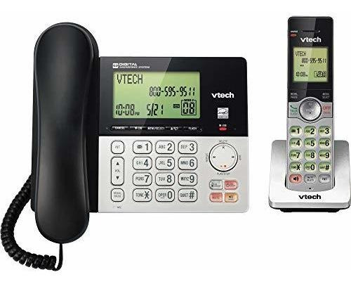 Teléfono Estándar Vtech Modelo Cs6949 Color Negro Con
