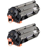 2x Toner P/ Uso Hp Ce285a | P1102w M1132 M1210 M1212 M1130