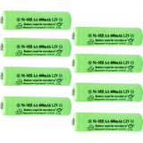 Aa Ni-mh - Batera Recargable De 600 Mah 1.2 V Oxwinou Aa Par