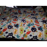 Colchoneta Perro/gato Polar Soft Estampado 78 X 66 Importada