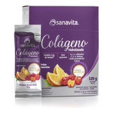 Colágeno Sanavita Verisol 30 Sachês 120g - Frutas Amarelas