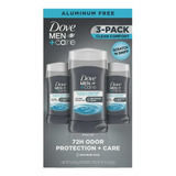 Desodorante Dove Men+care De 90ml De 72 Horas, 3 Piezas