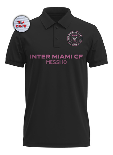 Playera Tipo Polo Dri-fit Inter Miami Messi Hombre Dama 002