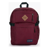 Mochila Jansport Main Campus Deep Lake Color Red Tape Diseño De La Tela Liso