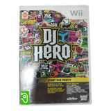 Dj Hero Juego Original Nintendo Wii