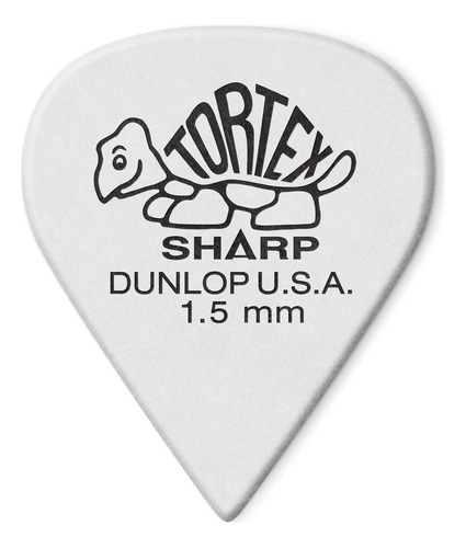 Paquete De 72 Púas De Guitarra Dunlop Tortex Sharp De 1,50