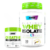 Proteína Whey Isolate 907g+ Creatina100% 300g Star Nutrition
