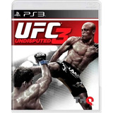 Ufc Undisputed 3 Ps3 Fisico