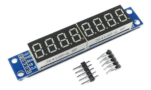 Módulo Display 8 Digitos 7 Segmentos C/max7219 - Arduino -