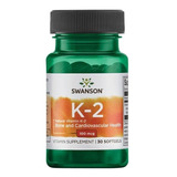 Vitamina K2 100mcg 30 Softgels Calidad Swanson