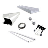 Kit Placard Reforzado Alum Integral Greenway 3 Mt 3 Pta