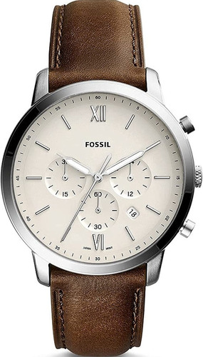 Reloj Pulsera Fossil Fs5380, Para Hombre Color