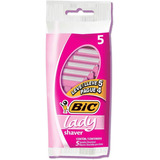 5 Aparelho De Depilação Bic Rosa Lady Shaver Leve 5 Pague 4