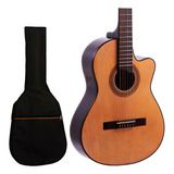 Guitarra Criolla Gracia M6 Clasica Estudio Con Corte + Funda