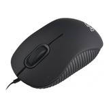 Mini Mouse Usb Retractil Ghia Gac-209 Alambrico Color Negro