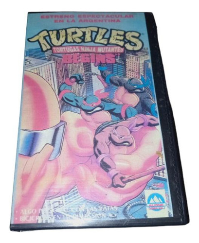 Tortugas Ninja Mutantes En Vhs Original Clásico!!