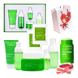 Kit Skincare Té Verde Flamenco + Mascarilla En Barra Guanjin