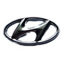 Emblema Logo Hyundai Mide 7.3 X 3.9 Cms  Hyundai Accent