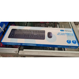 Kit Inalambrico Teclado Y Mouse Negro Ddesign 1000 Dpi 10mt