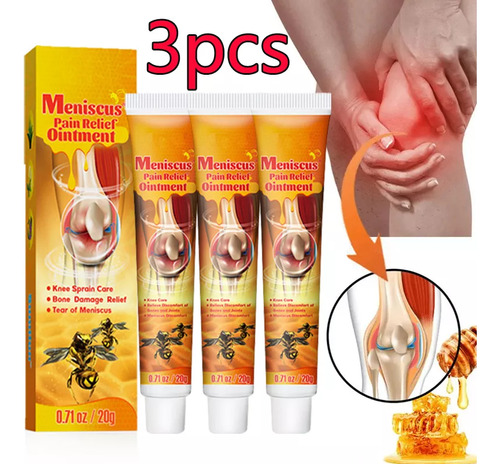 3 Unidades De Crema Corporal Para Aliviar El Dolor Articular