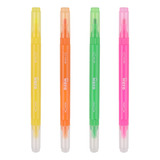 Resaltadores Fluo Borrables Wero Make It Ok! X 4 Colores