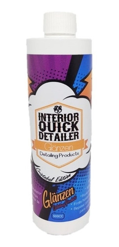 Glänzen Detailing Quick Interior Detailer Detallador 500 Ml