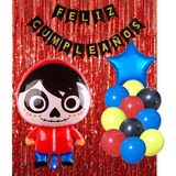 Combo Cumpleaños Globos Coco Halloween Tematica Decoracion