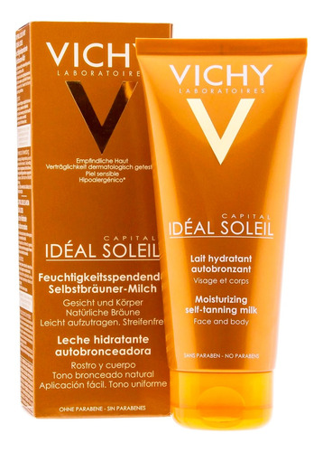 Vichy Solar Autobronceante 100ml Todofarma