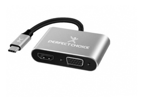 Adaptador Perfect Choice Usb Tipo C A Hdm1/vga