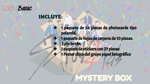 Stray Kids Mistery Box | Caja Sorpresa | Versión Basic Kpop