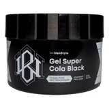 Gel Black & White Super Cola Fixador 3 Unidades