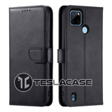 Carcasa Para Realme C21y Flipcover Negro