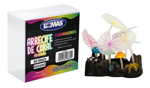 Arrecife De Coral Fluorescente Med Colores Surtidos Fl8660