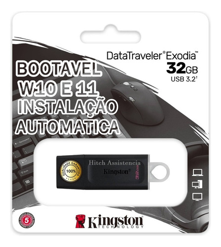 Pen Drive Windows 10 / 11 Bootavel Automatico 
