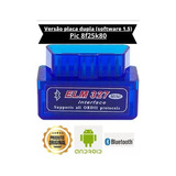 Scanner Obd2 Elm327 Placa Dupla Versão 1.5 Pic 8f25k80